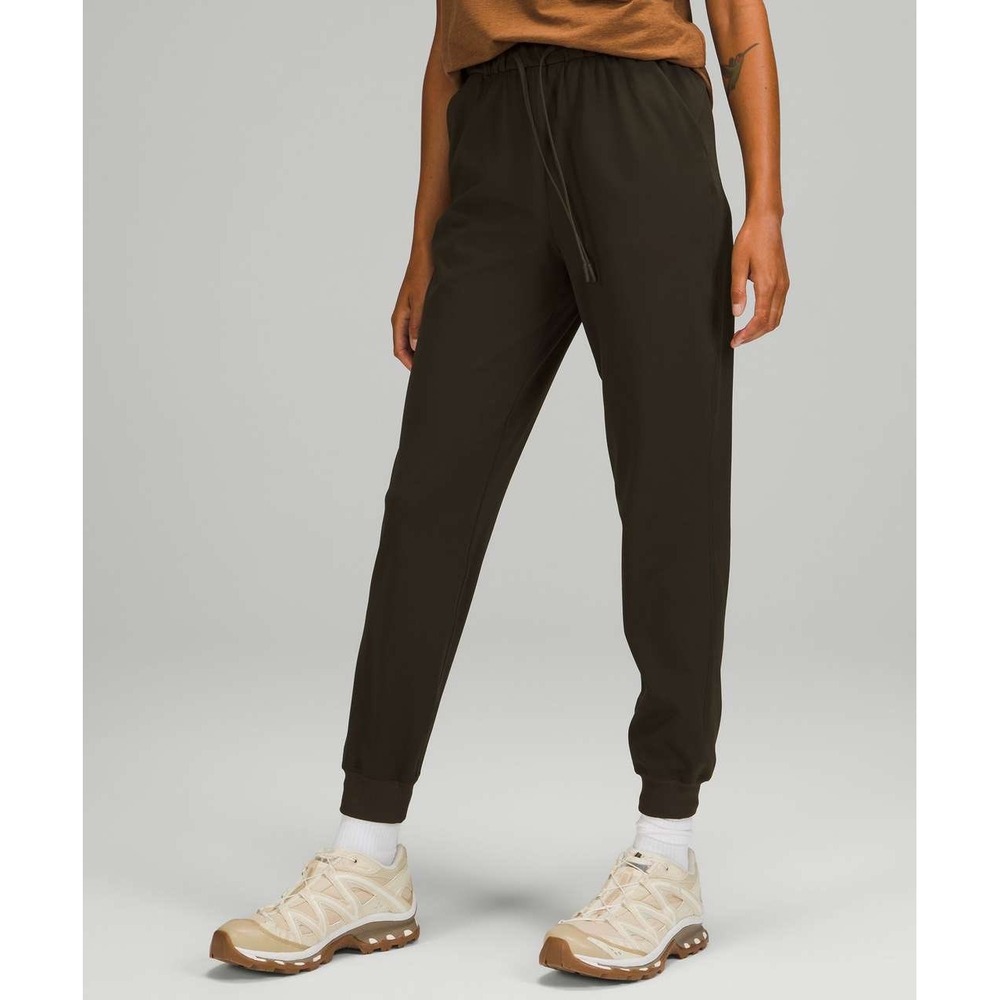 Lululemon Stretch High-Rise Jogger Full Length Dark Olive Size 2